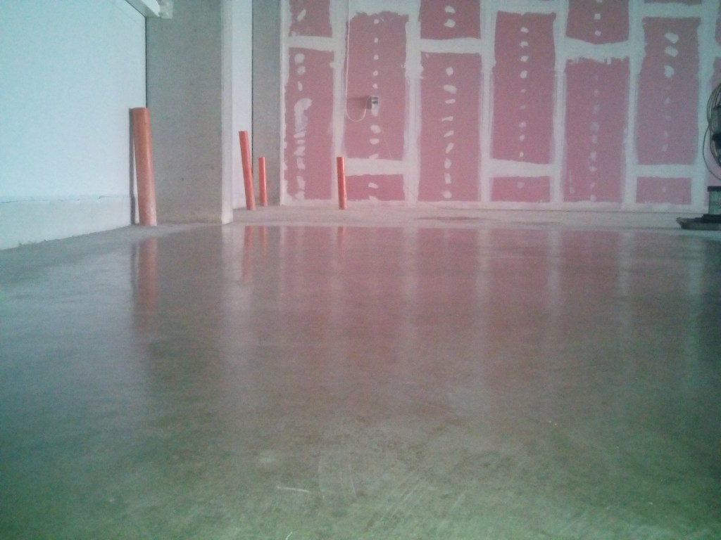 Lustruire beton. Superconcrete