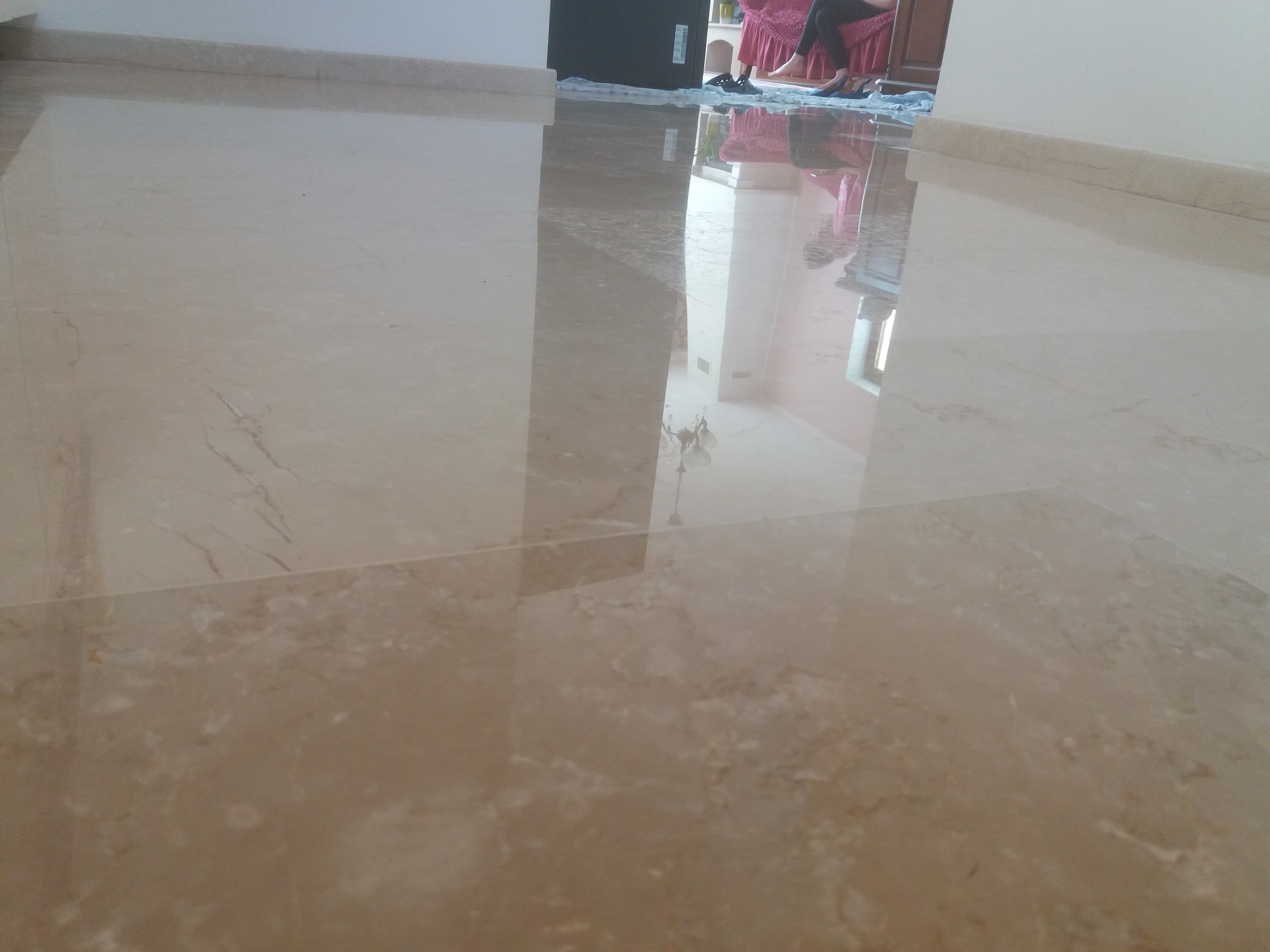 reconditionare slefuire lustruire marmura crema marfill 09